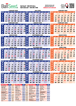 2025-2027<br>Grower Calendar